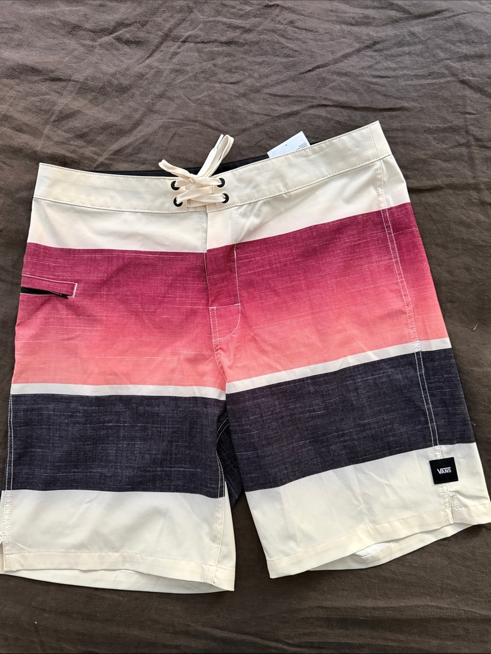 Vans Men’s Ombre Stripe Swim Shorts Size 31